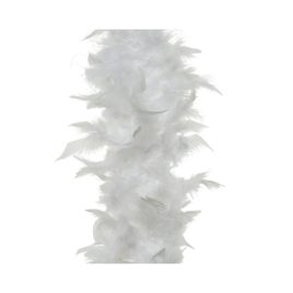 Festone piume bianco d.10xcm150