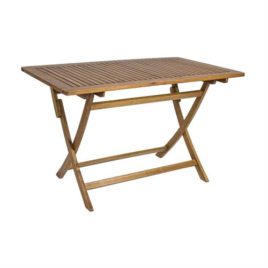 Tavolo pieghevole legno balau 70×120