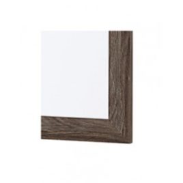 Specchio cornice effetto legno marrone 50×60