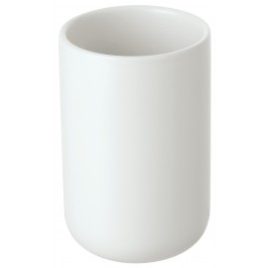 Portaspazzolino in ceramica Oslo bianco