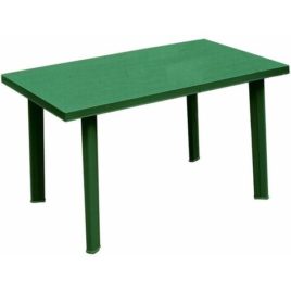 Tavolo resina velo verde cm126x76xh72