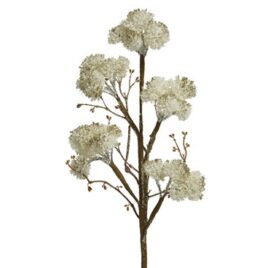 ramo cm.52 con fiori glitterati