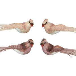 uccellino cm15 rosa assortito