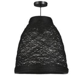 lampadario nero h40xd40