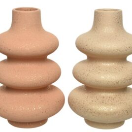 vaso ceramica sabbia d.14,8xh22,40