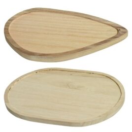 piatto legno ovale naturale cm31,5×16,5