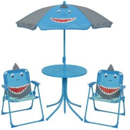 set bimbo 2sedia+tavolo+ombrellone balena